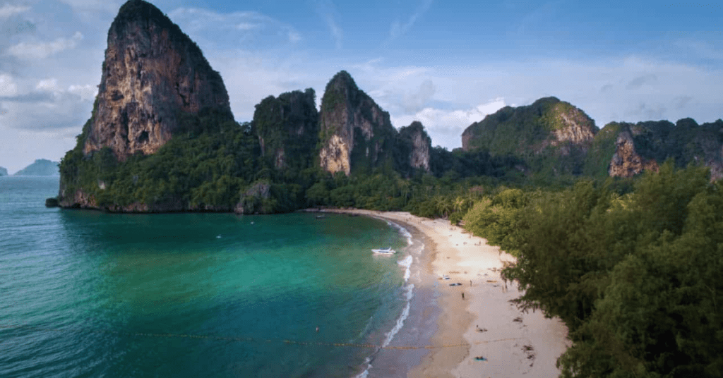 Krabi, Thailand: Majestic Limestone Cliffs and Tranquil Waters